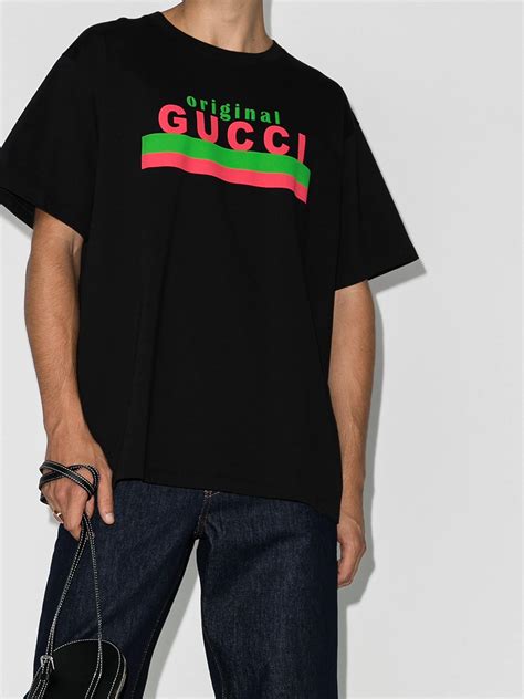 gucci t shirt herren original|Gucci symbol t shirt.